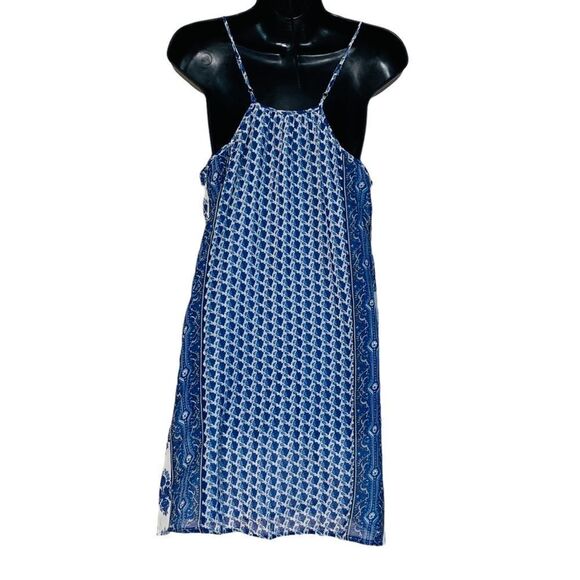 Soft Joie Jorell Porcelain Atlantic Trapeze Mini Dress Sz S - Picture 9 of 12